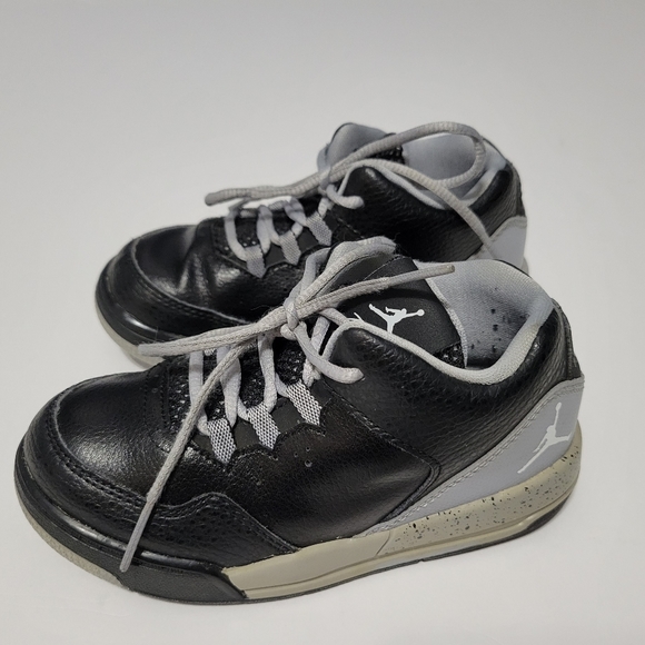 Nike Air Jordan Flight Origin 2 Toddler Size 9C Black, White, and Wolf Grey - Picture 2 of 10